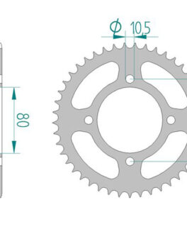 Sprocket Rear 2053-48
