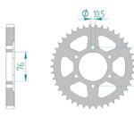 Sprocket Rear JTR827 Afam 14901