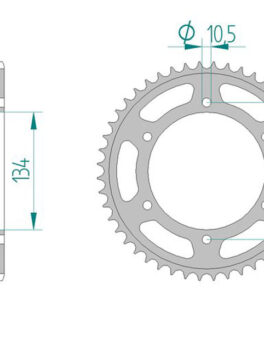 Sprocket Rear 472-48
