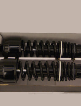 SHOCK TWIN FORSA TYPE1 335MM DUAL SPRING BLK/BLK PAIR