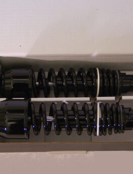 SHOCK TWIN FORSA TYPE3 335MM DUAL SPRING BLK/BLK PAIR