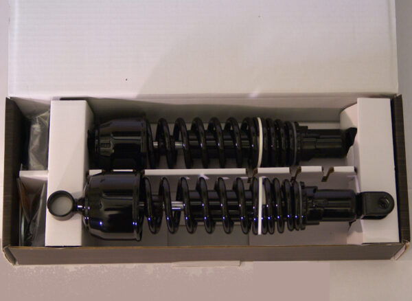 SHOCK TWIN FORSA TYPE3 335MM DUAL SPRING BLK/BLK PAIR