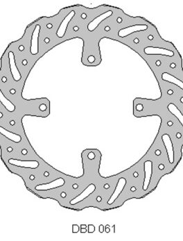 Delta MX front brake disc fits Kaw KX250/450F 15-17