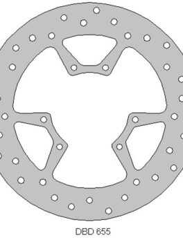 Delta front streetbike disc for WR125R 09 - 15