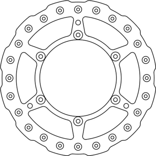 FERODO BRAKE DISC MX FMD0017MXR WITH SPEEDO HOLE - Image 2