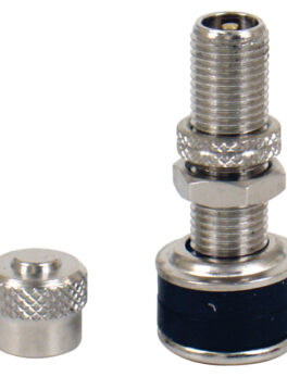 VALVE - TUBELESS (05029) 8mm straight chrome