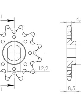 SuperSprox Front MX Sprocket 1899-13