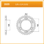 Sprocket Rear 2029-42