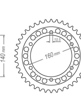 Sprocket Rear 503-45