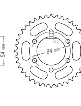 Sprocket Rear 600-52