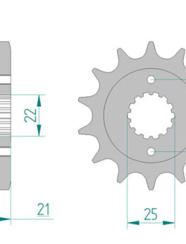 Sprocket Front 4013-15