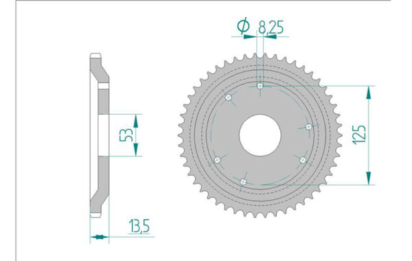 Sprocket Rear 2035-48