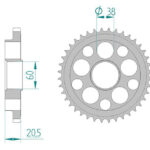 Sprocket Rear 2027-36 AFAM 50605