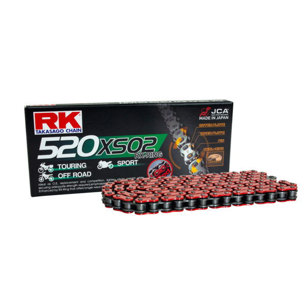 CHAIN RK RED-520XSO2-120 RED - PRO X-RING