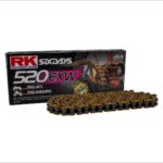 CHAIN RK GB520EXW-120 GOLD - FACTORY RACING ATV