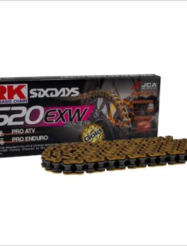 CHAIN RK GB520EXW PER LINK (100FT=1920) GOLD - FACTORY RACING ATV