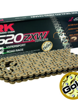 CHAIN RK GB520ZXW-100 GOLD - PREMIUM X-RING
