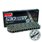 CHAIN RK GP530UWV-110 SILVER - CLASSIC BIKE X-RING