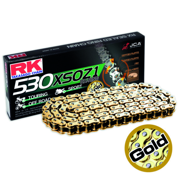CHAIN RK GB530XSOZ1-116 GOLD - PRO X-RING