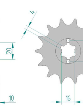Sprocket Front 4018-13