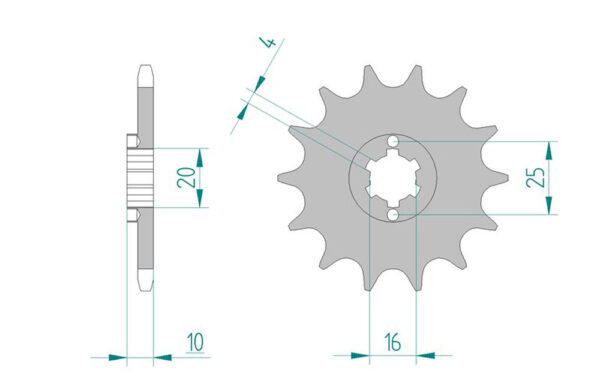 Sprocket Front 4018-13