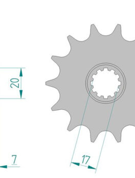 Sprocket Front 4020-12