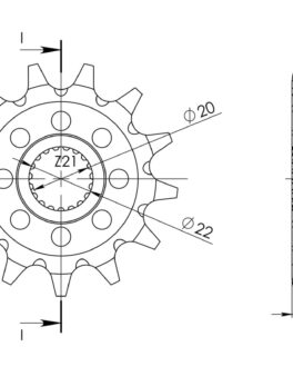 SuperSprox Front MX Grooved CST-1323-14 AP-A000