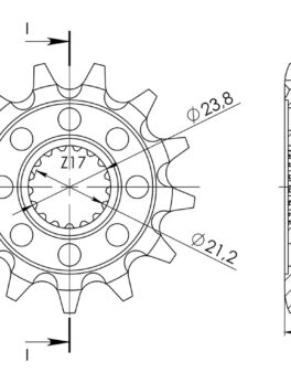 SuperSprox Front MX Grooved CST-1443-13 AP-A45