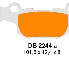 DELTA ORD(QDD) OFF ROAD PADS DB2243 / FA684