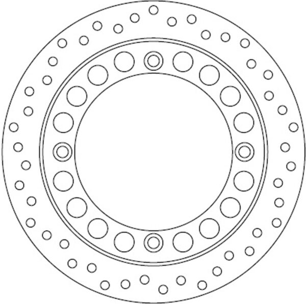 Ferodo Brake Disc Solid Fmd0033R - Image 2