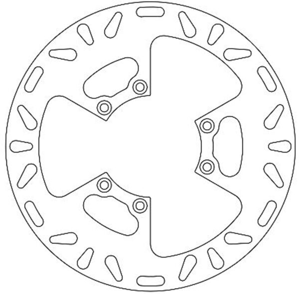 Ferodo Brake Disc Solid Fmd0037R - Image 2