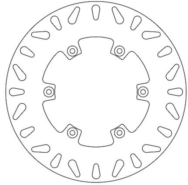 Ferodo Brake Disc Solid Fmd0047R - Image 2