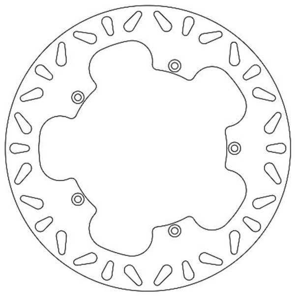 Ferodo Brake Disc Solid Fmd0051R - Image 2