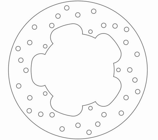 Ferodo Brake Disc Solid Fmd0054R - Image 2