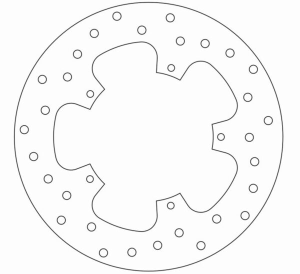 Ferodo Brake Disc Solid Fmd0055R - Image 2