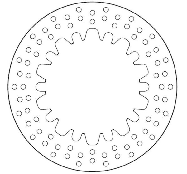 Ferodo Brake Disc Solid Fmd0081R - Image 2