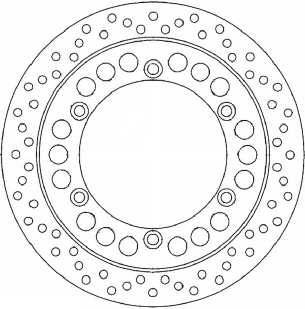 Ferodo Brake Disc Solid Fmd0093R - Image 2