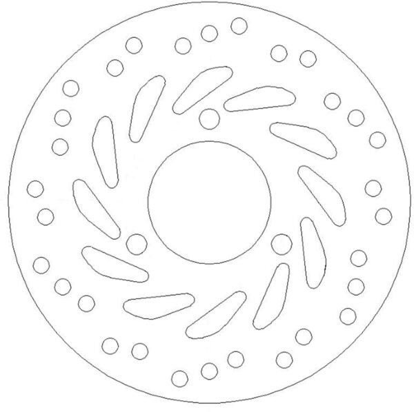 Ferodo Brake Disc Solid Fmd0097R - Image 2