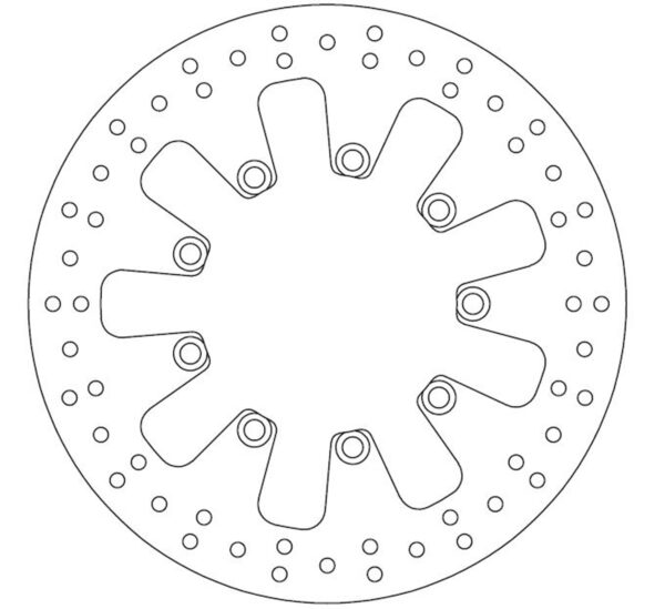 Ferodo Brake Disc Solid Fmd0105R - Image 2