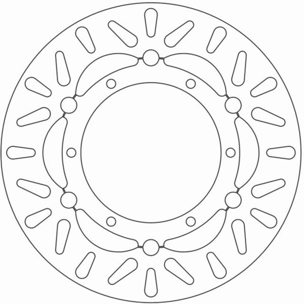 FERODO Brake Disc Floating Steel Centre FMD0163RF - Image 2