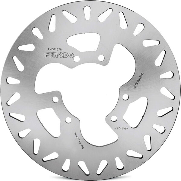 Ferodo Brake Disc Solid Fmd0167R