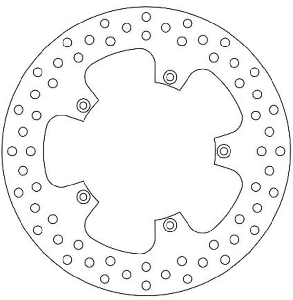 Ferodo Brake Disc Solid Fmd0168R - Image 2