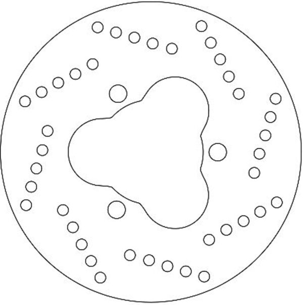Ferodo Brake Disc Solid Fmd0172R - Image 2