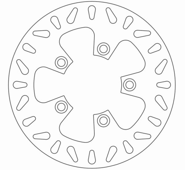 Ferodo Brake Disc Solid Fmd0199R - Image 2