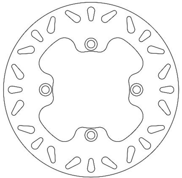 Ferodo Brake Disc Solid Fmd0203R - Image 2