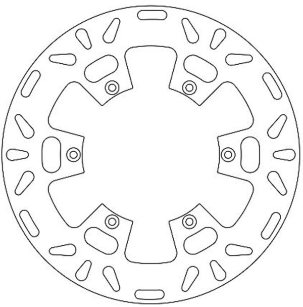 Ferodo Brake Disc Solid Fmd0225R - Image 2