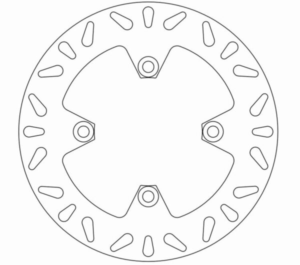 Ferodo Brake Disc Solid Fmd0233R - Image 2