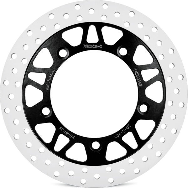 Ferodo Brake Disc Solid Fmd0334R