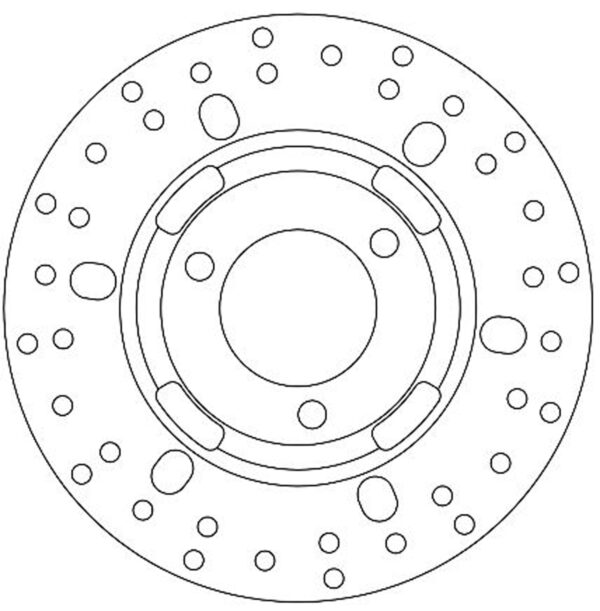 Ferodo Brake Disc Solid Fmd0363R - Image 2