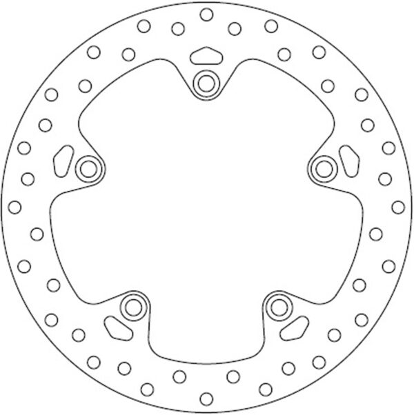 Ferodo Brake Disc Solid Fmd0407R - Image 2